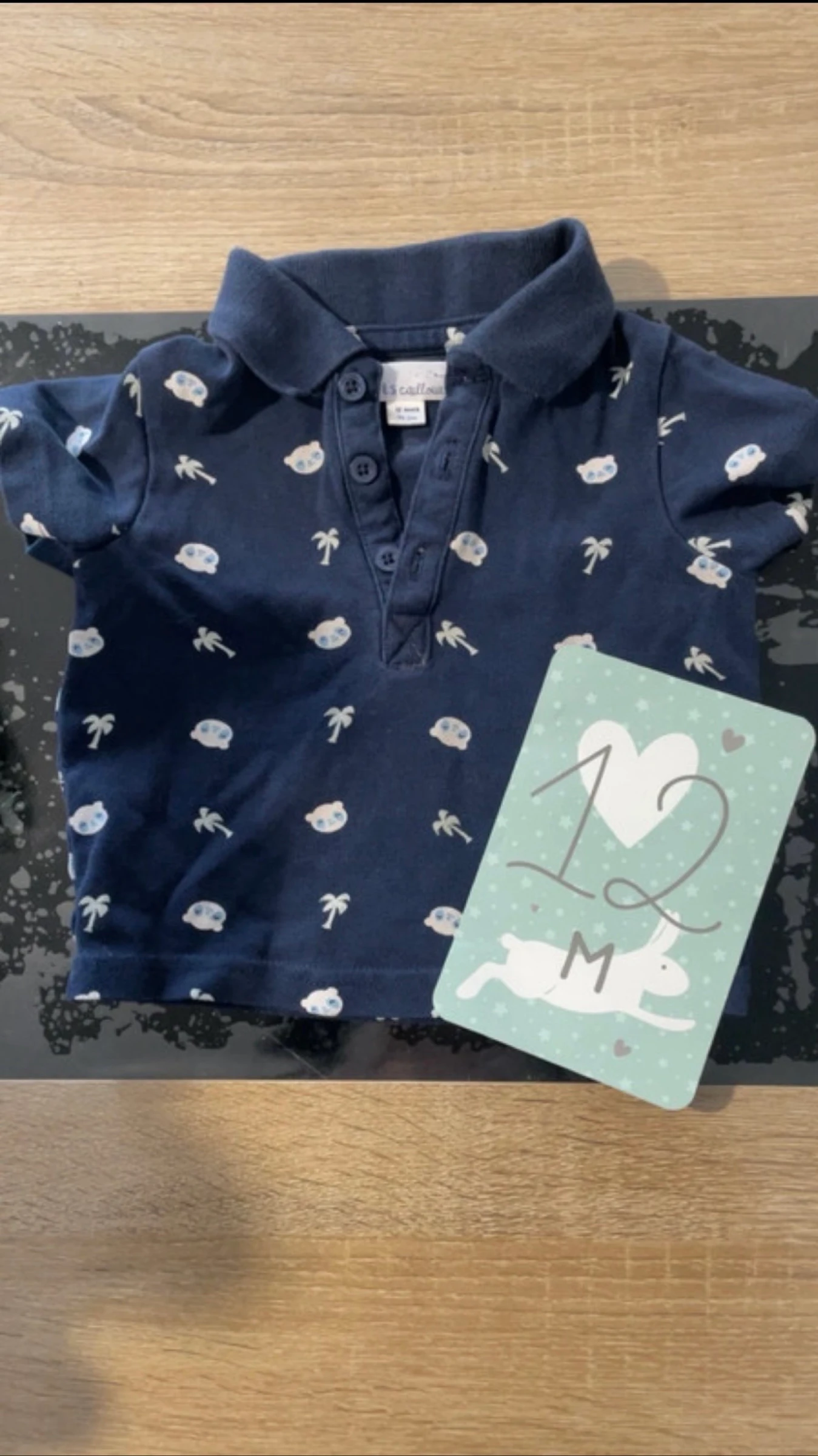 Polo bébé taille 12 mois 